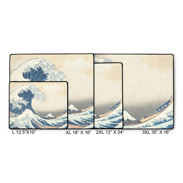 Great Wave off Kanagawa Gaming Mats - SIZE CHART