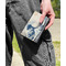 Great Wave off Kanagawa Genuine Leather Womens Wallet - In Context