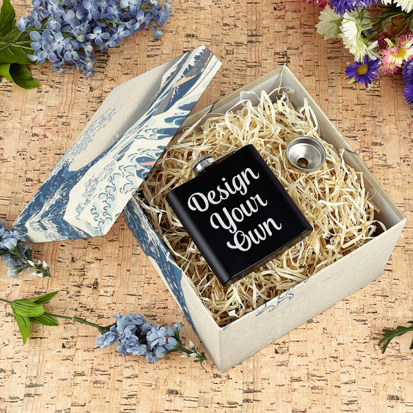 Great Wave off Kanagawa Gift Boxes with Lid - Canvas Wrapped - Large - In Context