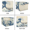 Great Wave off Kanagawa Gift Boxes with Lid - Canvas Wrapped - Medium - Approval