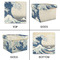 Great Wave off Kanagawa Gift Boxes with Lid - Canvas Wrapped - Small - Approval