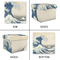 Great Wave off Kanagawa Gift Boxes with Lid - Canvas Wrapped - X-Large - Approval