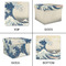 Great Wave off Kanagawa Gift Boxes with Lid - Canvas Wrapped - XX-Large - Approval