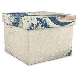 Great Wave off Kanagawa Gift Box with Lid - Canvas Wrapped - XX-Large