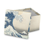 Great Wave off Kanagawa Gift Box with Lid - Canvas Wrapped