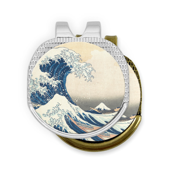 Great Wave off Kanagawa Golf Ball Marker Hat Clip - PARENT/MAIN
