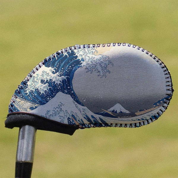 Custom Great Wave off Kanagawa Golf Club Iron Cover - Single
