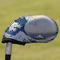 Great Wave off Kanagawa Golf Club Cover - Front