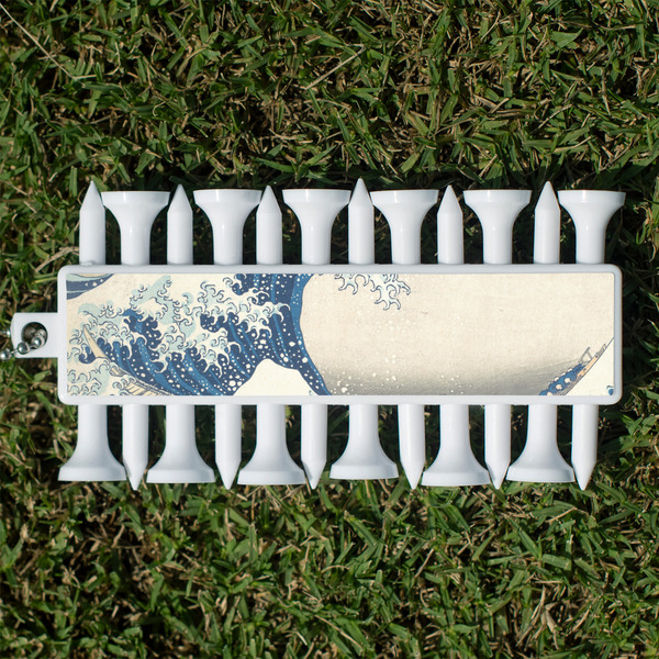 Custom Great Wave off Kanagawa Golf Tees & Ball Markers Set