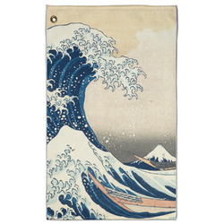 Great Wave off Kanagawa Golf Towel - Poly-Cotton Blend - Large