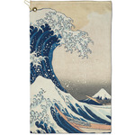 Great Wave off Kanagawa Golf Towel - Poly-Cotton Blend - Small
