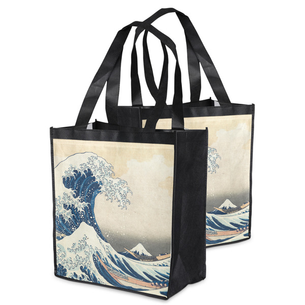 Great Wave off Kanagawa Grocery Bag - MAIN