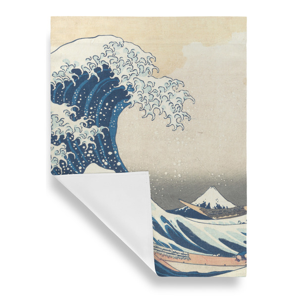 Great Wave off Kanagawa House Flags - Single Sided - FRONT FOLDED