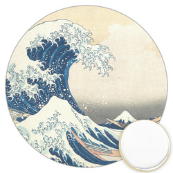 Great Wave off Kanagawa Printed Cookie Topper - 3.25"