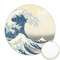 Great Wave off Kanagawa Icing Circle - Medium - Front