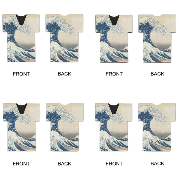 Great Wave off Kanagawa Jersey Bottle Cooler - Set of 4 - APPROVAL