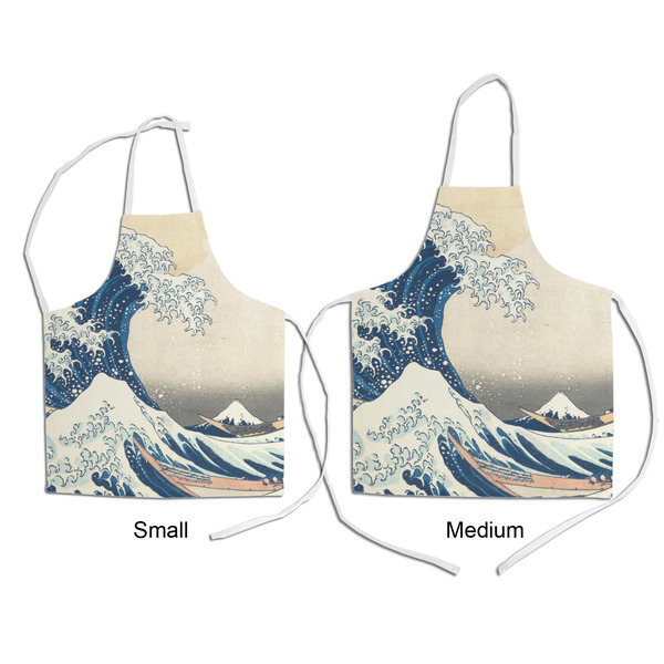 Great Wave off Kanagawa Kid's Aprons - Comparison