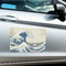 Great Wave off Kanagawa Large Rectangle Car Magnets- In Context
