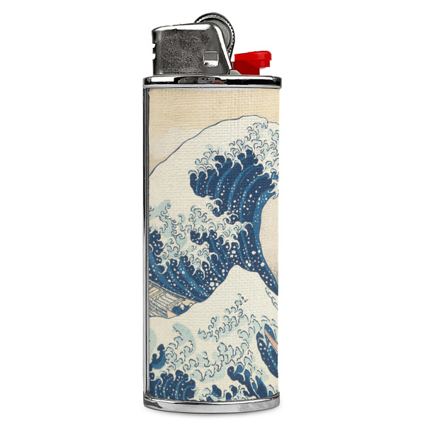 Custom Great Wave off Kanagawa Case for BIC Lighters