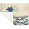 Great Wave off Kanagawa Linen Placemat - Folded Corner (single side)
