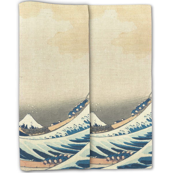 Great Wave off Kanagawa Linen Placemat - Folded Half (double sided)