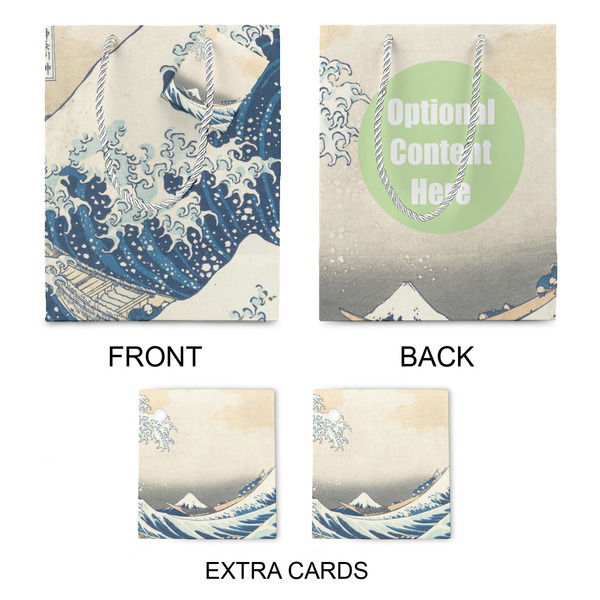 Great Wave off Kanagawa Medium Gift Bag - Approval