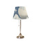 Great Wave off Kanagawa Poly Film Empire Lampshade - On Stand