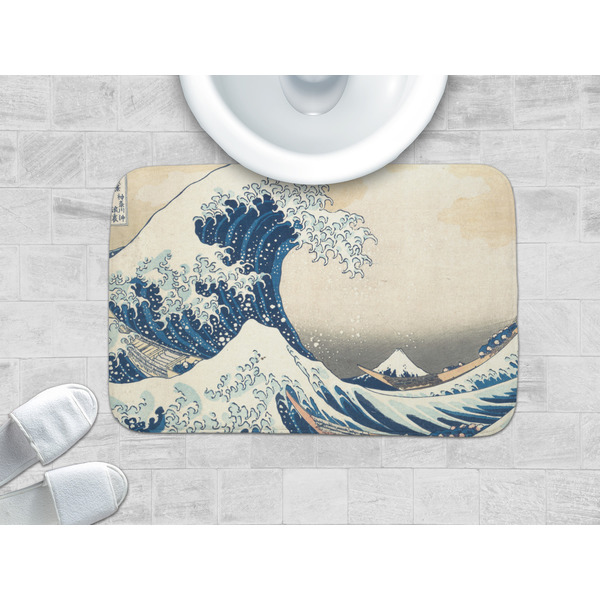 Great Wave off Kanagawa Memory Foam Bath Mat - LIFESTYLE 34x21