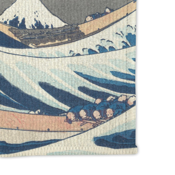 Great Wave off Kanagawa Microfiber Dish Rag - DETAIL