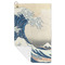 Great Wave off Kanagawa Microfiber Golf Towels - FOLD