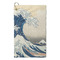 Great Wave off Kanagawa Microfiber Golf Towel - Small