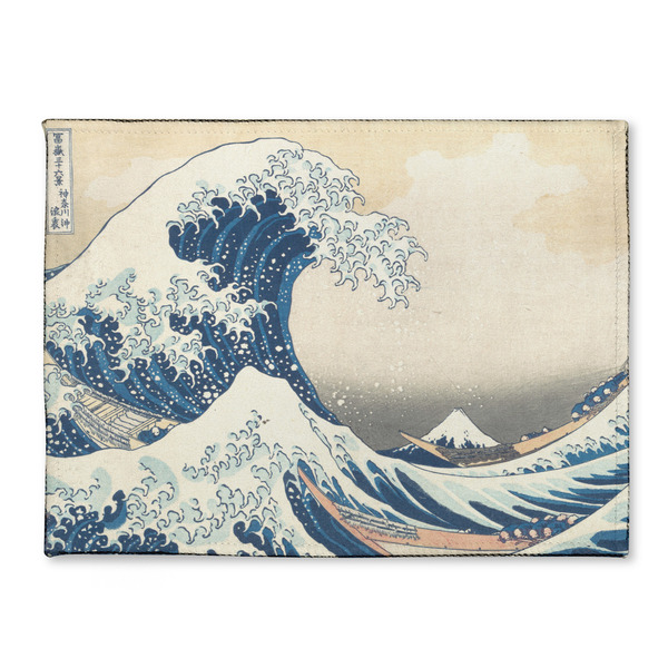 Custom Great Wave off Kanagawa Microfiber Screen Cleaner