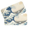 Great Wave off Kanagawa Mini License Plates - MAIN (4 and 2 Holes)