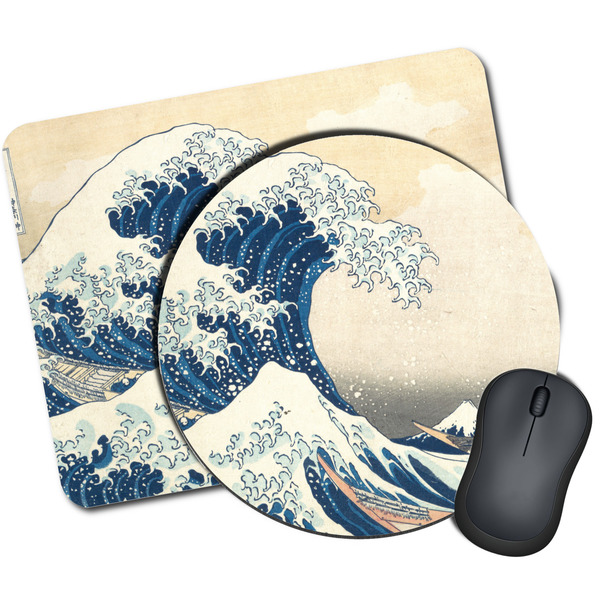 Custom Great Wave off Kanagawa Mouse Pad