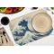 Great Wave off Kanagawa Octagon Placemat - Single front (LIFESTYLE) Flatlay