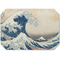Great Wave off Kanagawa Octagon Placemat - Single front