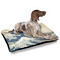 Great Wave off Kanagawa Outdoor Dog Beds - Large - IN CONTEXT