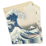Great Wave off Kanagawa Binder Tab Divider Set
