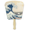 Great Wave off Kanagawa Paper Fans - Front