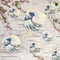 Great Wave off Kanagawa Party Supplies Combination Image - All items - Plates, Coasters, Fans
