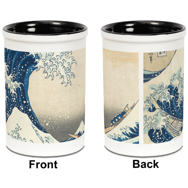 Great Wave off Kanagawa Pencil Holder - Black - approval