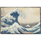 Great Wave off Kanagawa Personalized Door Mat - 36x24 (APPROVAL)