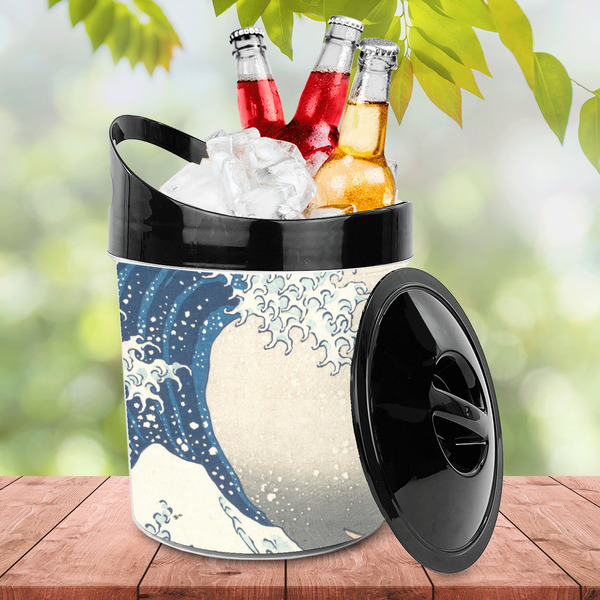 Great Wave off Kanagawa Plastic Ice Bucket - LIFESTYLE