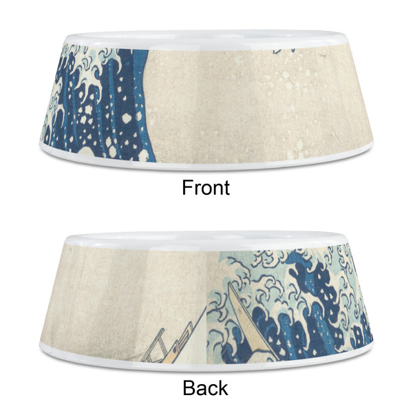 Great Wave off Kanagawa Plastic Pet Bowls - Medium - APPROVAL