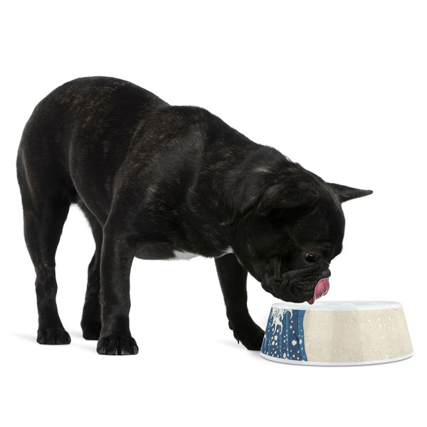 Great Wave off Kanagawa Plastic Pet Bowls - Medium - LIFESTYLE