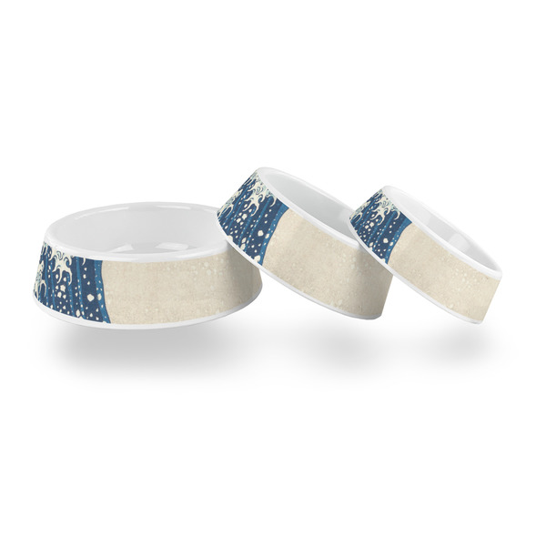Great Wave off Kanagawa Plastic Pet Bowls - PARENT MAIN