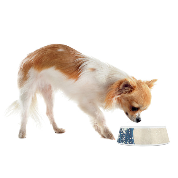 Great Wave off Kanagawa Plastic Pet Bowls - Small - LIFESTYLE