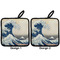 Great Wave off Kanagawa Pot Holders - Set of 2 APPROVAL