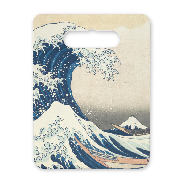 Custom Great Wave off Kanagawa Rectangular Trivet with Handle
