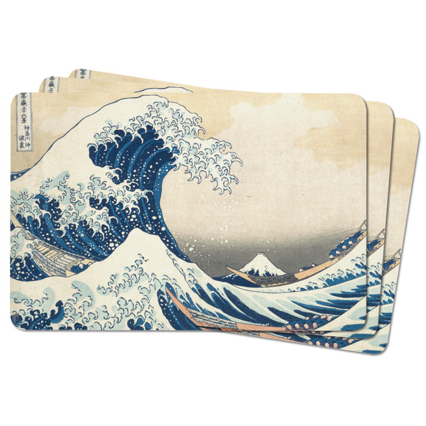 Great Wave off Kanagawa Rectangular Fridge Magnet - THREE